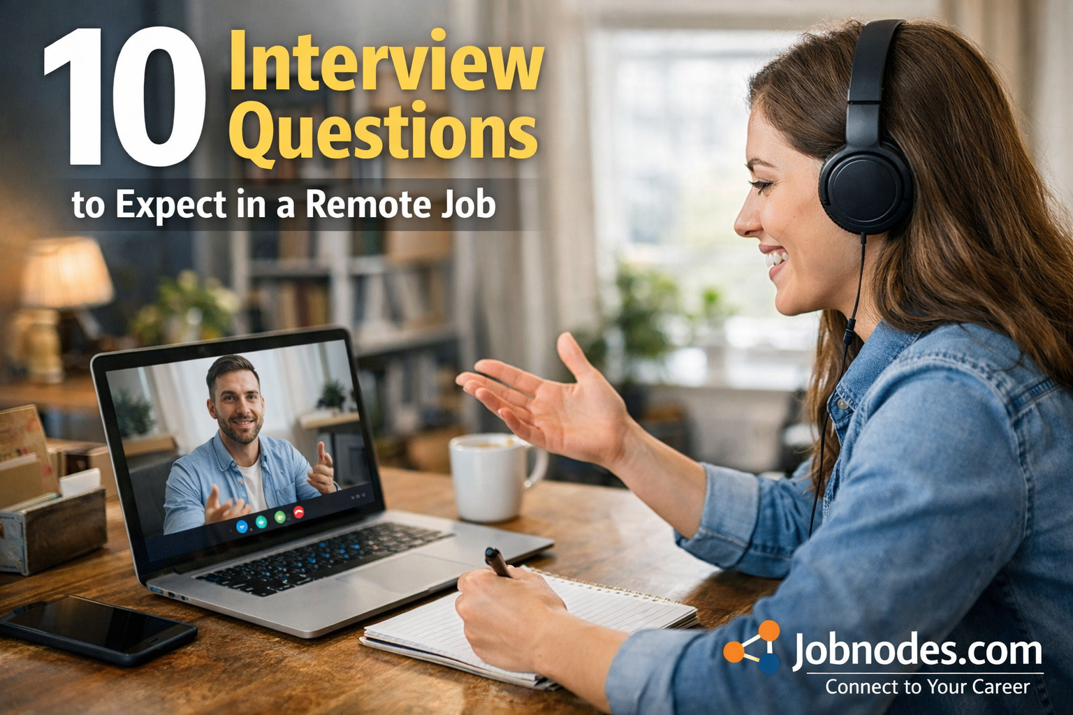 10 Interview Questions to Expect in a Remote Job/https://jobnodes.com/